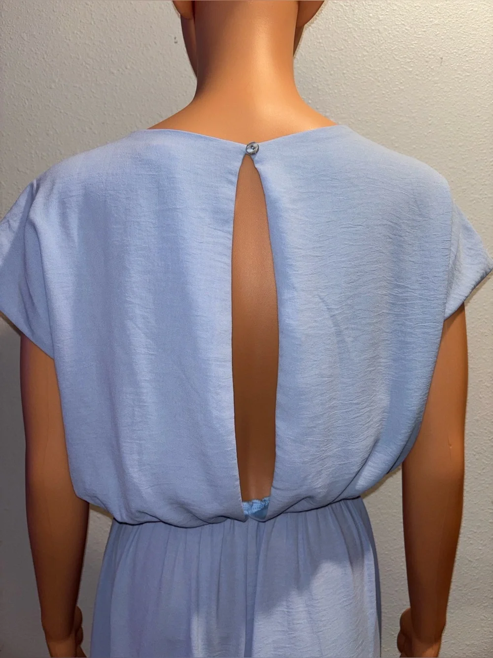 Jumpsuit Jumpsuit "Magnolia" Wide Leg - Pastel Blue. - Picture 8 of 8
